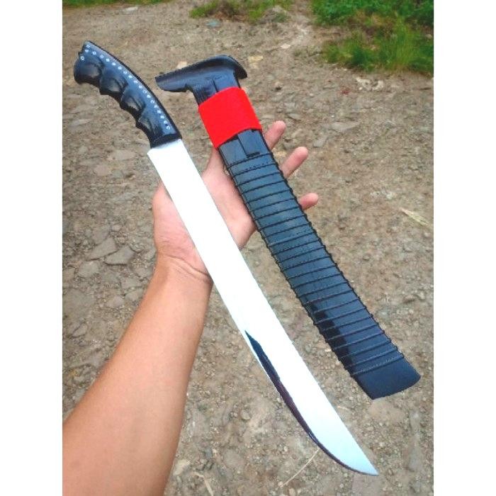 PREMIUM GOLOK SEMBELIH FULL TANDUK HITAM SPESIAL