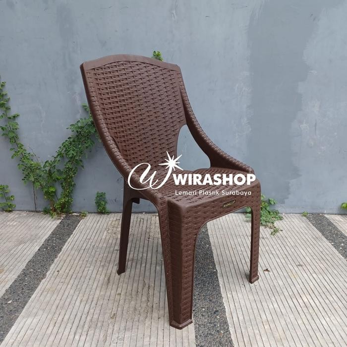 Kursi Plastik Napolly Kursi Pangeran PRC 221 Khusus Gosend