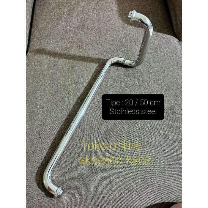Handle shower pegangan pintu kaca kamar mandi 20/50 cm