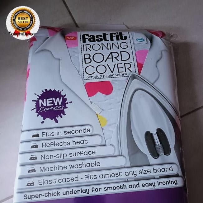 Cover meja setrika pengganti brabantia tipe B bahan tebal dan katun