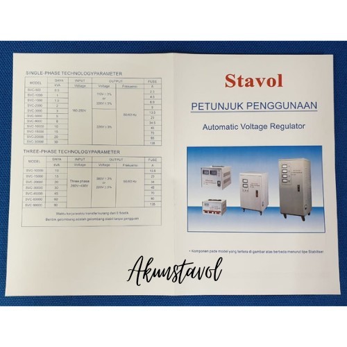 [Expert] Stavolt Matsunaga SVC-10KVA - Stabilizer Listrik Matsunaga 10000 watt