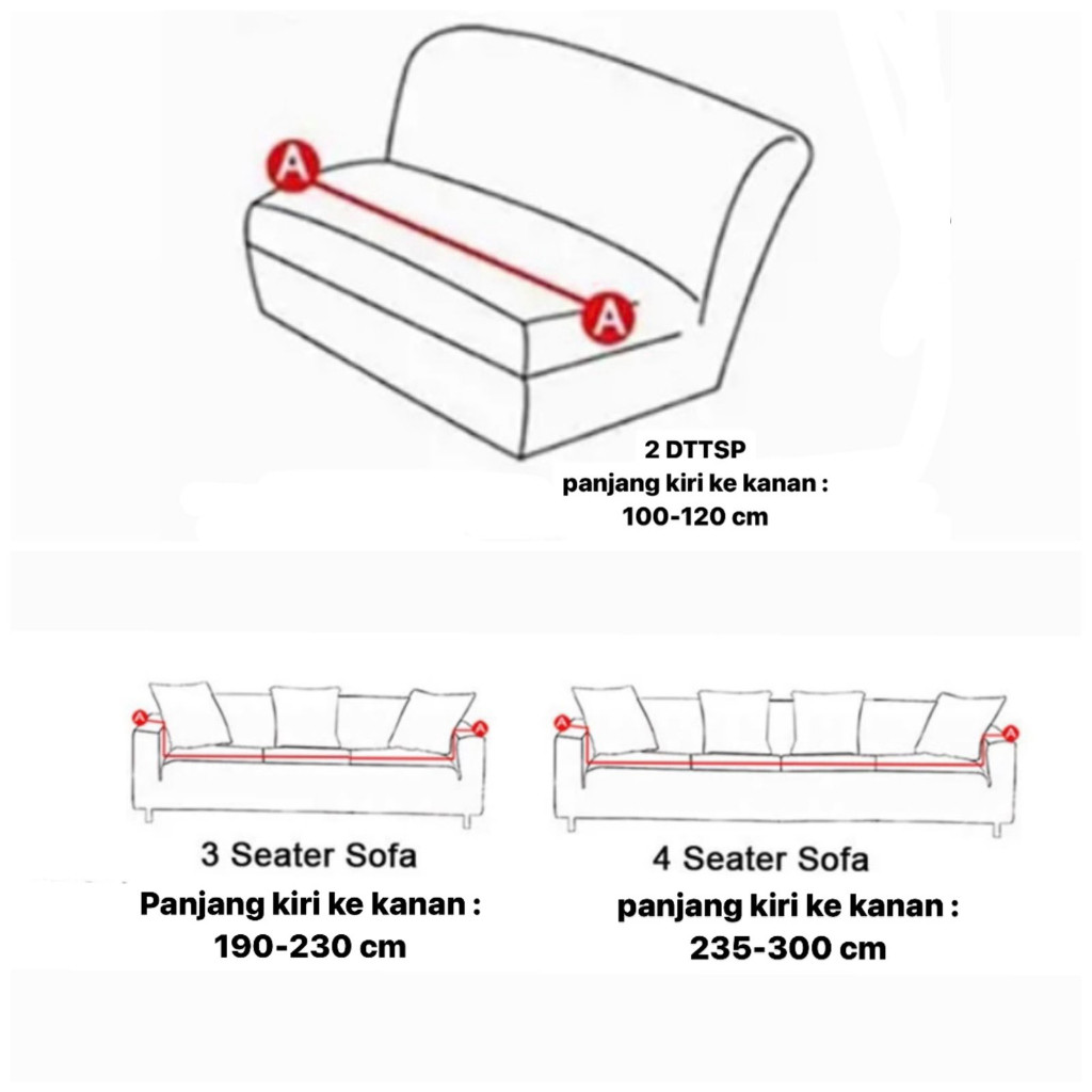 sarung sofa L PUTUS / cover sofa L PUTUS