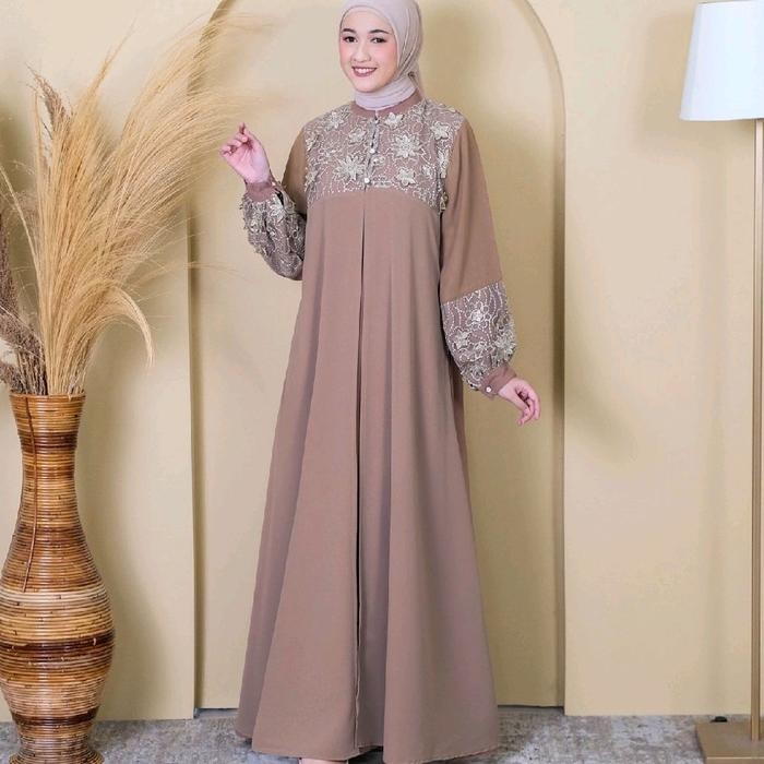 Gamis Premium Unaira Dress ORI by ninos design