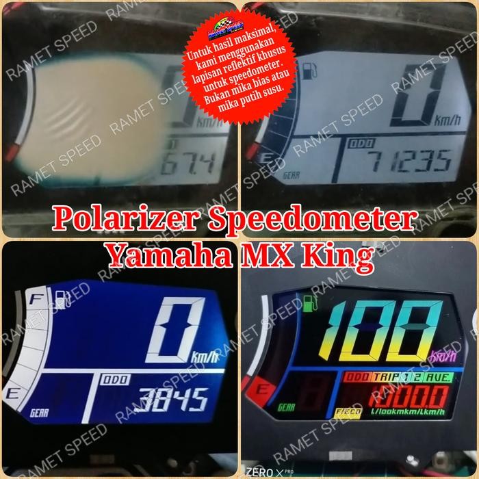 Polarizer speedometer yamaha mx king polaris speedo yamaha mx king