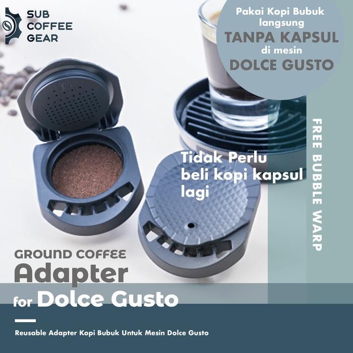 Adapter Kapsul Kopi Dolce Gusto Espresso Reuseable Capsule Refill