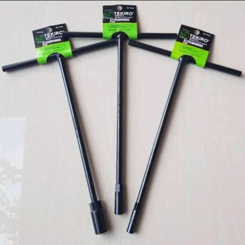 PAKET KUNCI T HITAM TEKIRO 10MM 12MM 14MM / TEKIRO KUNCI SOCK T HITAM PANJANG 10-12-14MM