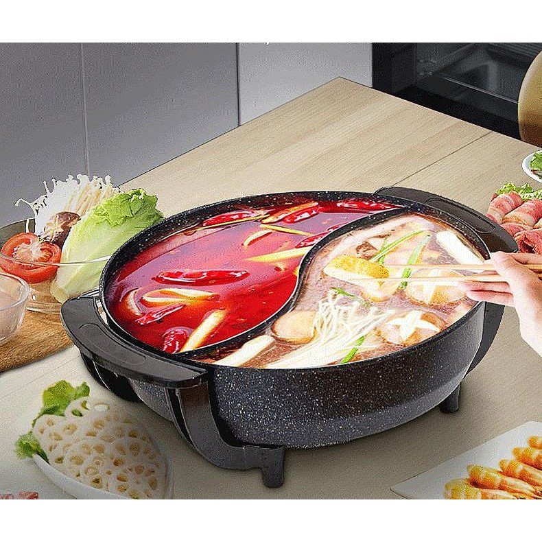 Idealife Electric Grill / Shabu - Panci Shabu Listrik Idealife IL-116A