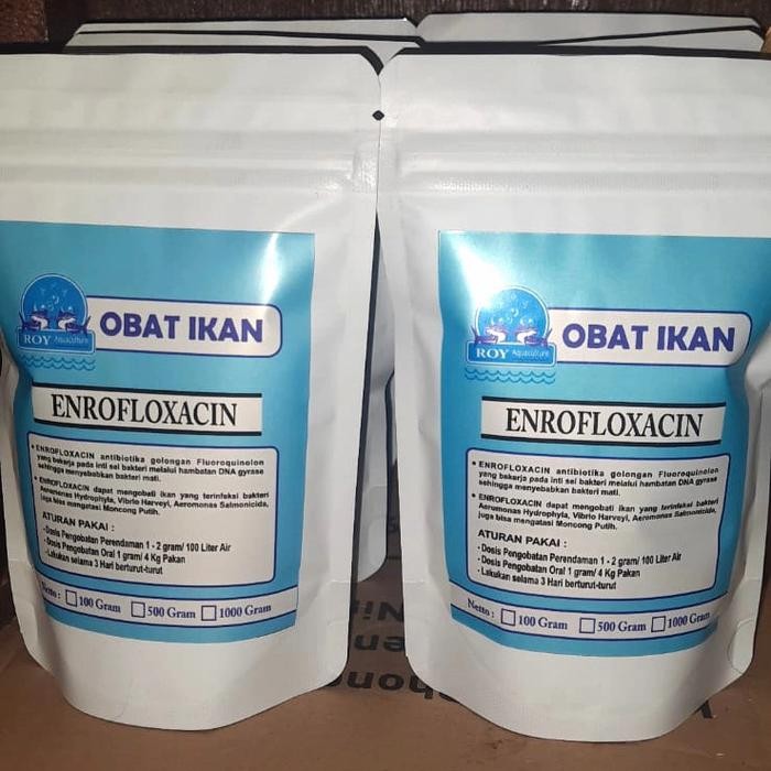 Pawretty- Enrofloxacin murni obat ikan dan hewan 100gr
