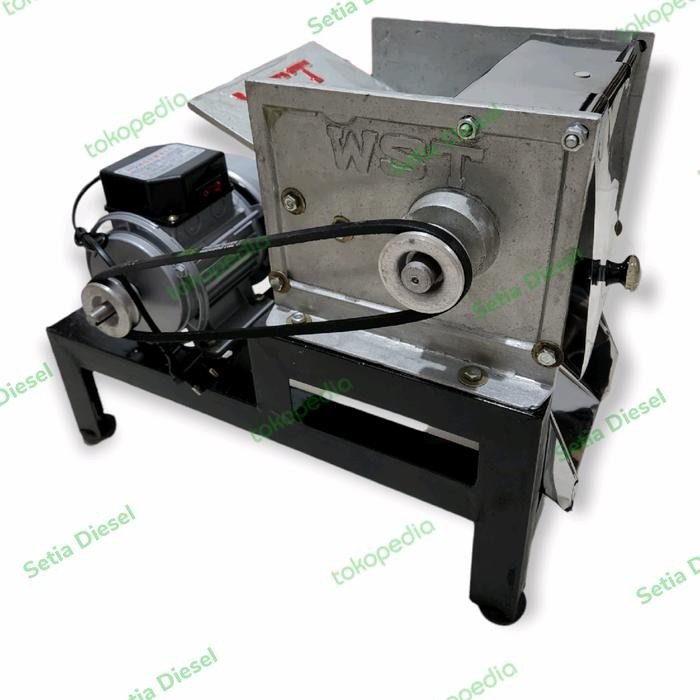 [Ppm] Mesin Parutan Kelapa Listrik Dinamo Jumbo Fanbelt Hitam