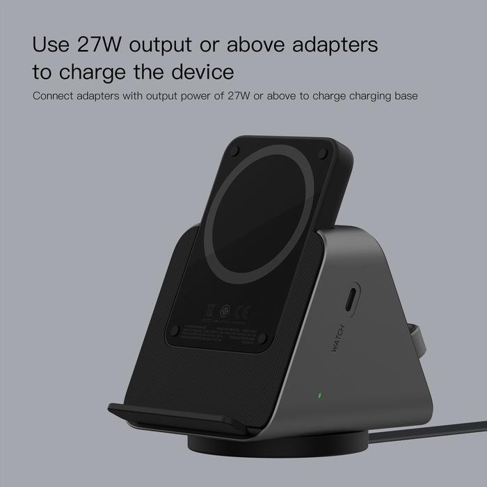 KiiP Wireless EW50S Magsafe Powerbank Wireless Charger Base 3in1 PD Fast Charging