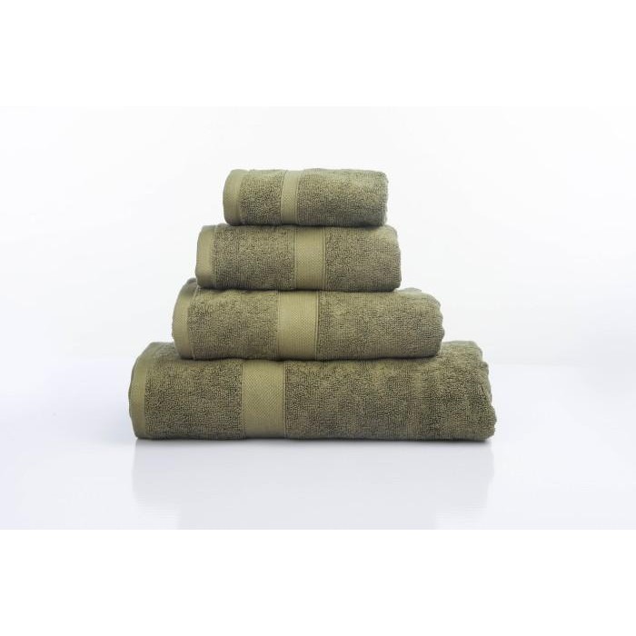 CANNON Harvey Combed Cotton Military Olive Towel