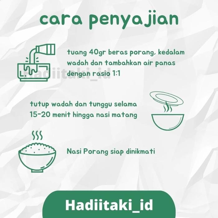 

Terlaris- Beras Porang Hadiitaki Konjac Rice 1 Kg - Nasi Siap Saji Dengan Serat Tinggi - Food