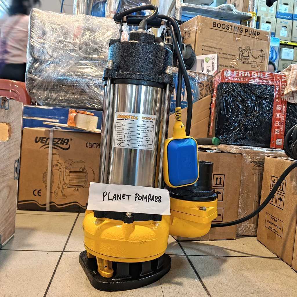 POMPA CELUP 4 INCH POMPA SAMPIT 4 INCH POMPA CELUP AIR KOTOR 4 INCH POMPA SHINOLL V2200F 1 PHASE POM