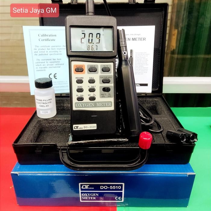 Lutron DO-5510 Dissolved Oxygen Meter - alat ukur kadar oxygen dalam air