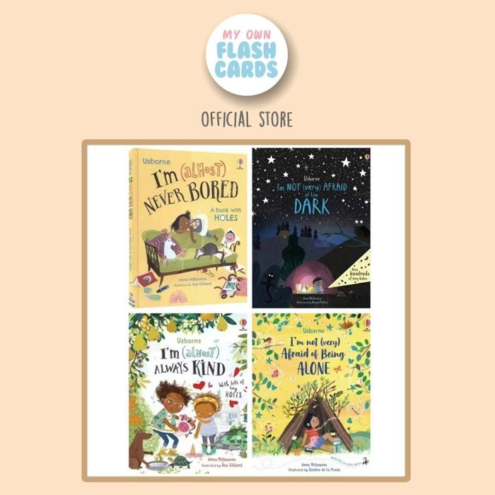 Usborne Im Almost Book Collection Always Kind Afraid of Dark Being Alone Never Bored Education ted