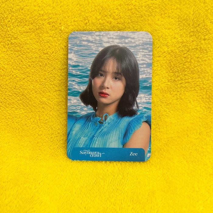 SALE TERBARU PHOTOCARD JKT48 ZEE SAYONARA CRAWL OFFICIAL READYY