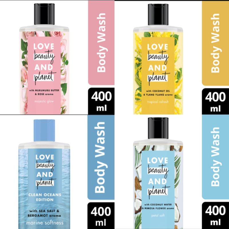 Ready selalu- Love Beauty and Planet Body Wash 400ml sabun love beauty 900ml