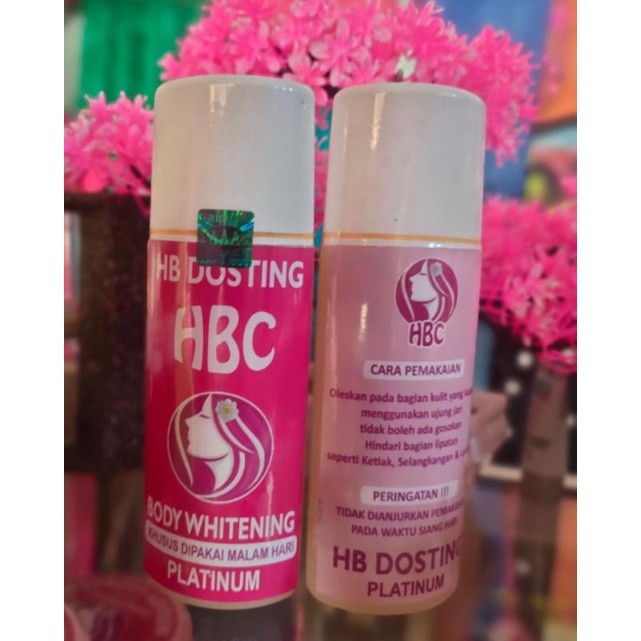 Ready selalu- Hb Whitening Night/Hb Dosting Platinum (HBC ORIGINAL)