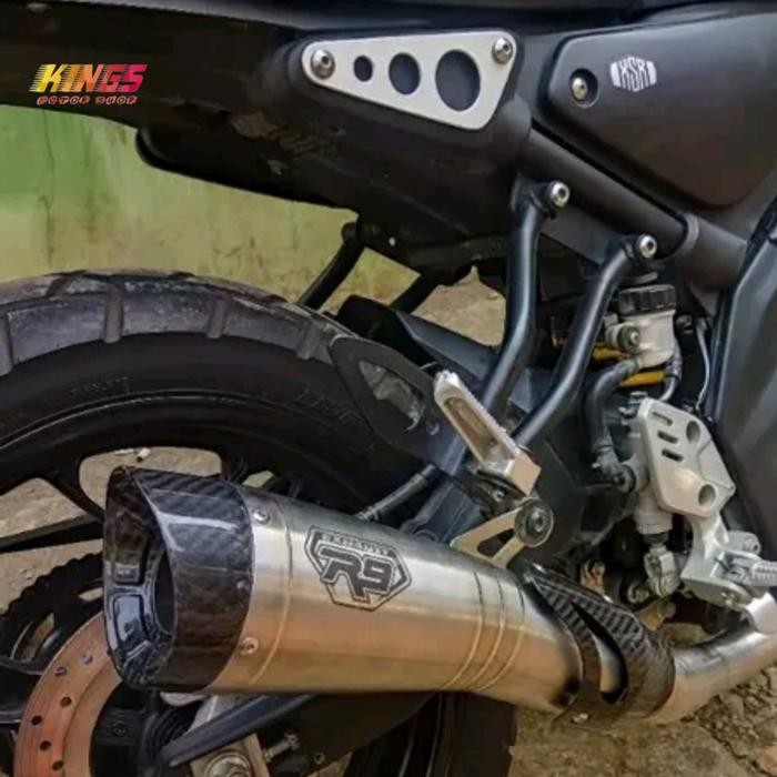 KNALPOT R9 RACING H2 SS GP SERIES CARBON YAMAHA XSR155 ORIGINAL