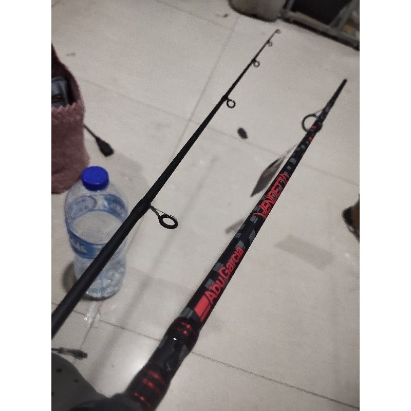 joran abu garcia vendetta II 602 atau 662 spinning atau bc baitcasting