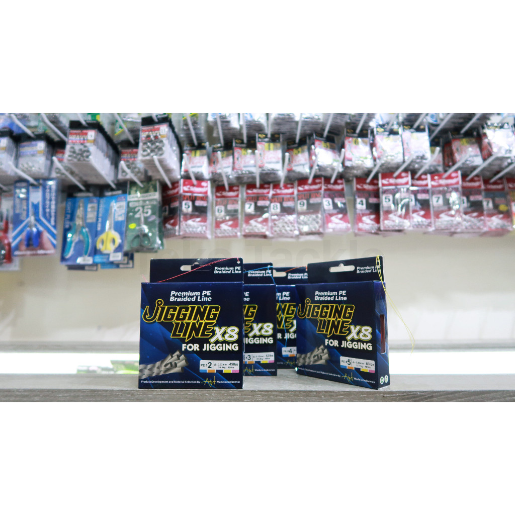Senar PE Jigging Line X8 Premium Braided PE Line 400m