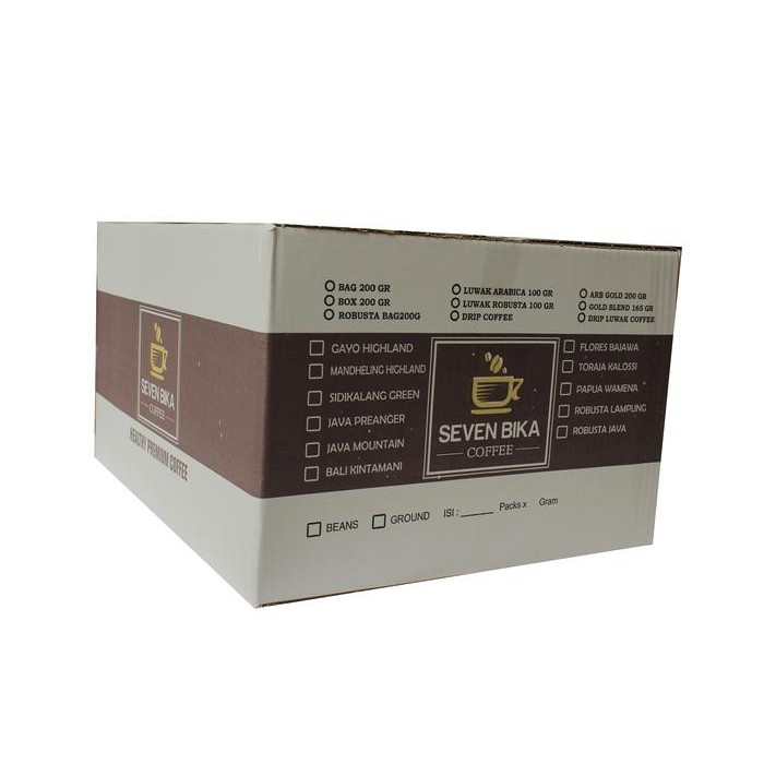 

Bid Coffee - Kopi Gayo Highland Pure Arabica 200 Gr (Biji/Bubuk)-Fs