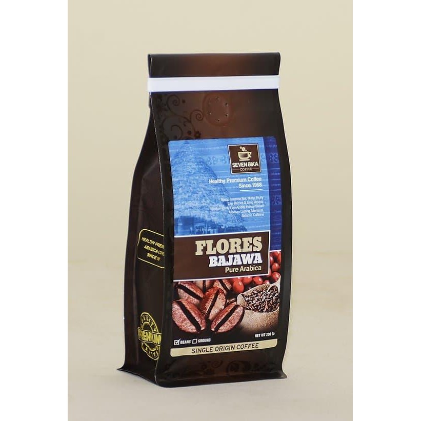 

Bid Coffee - Kopi Flores Bajawa Pure Arabica 200 Gr (Biji/Bubuk)-Fs