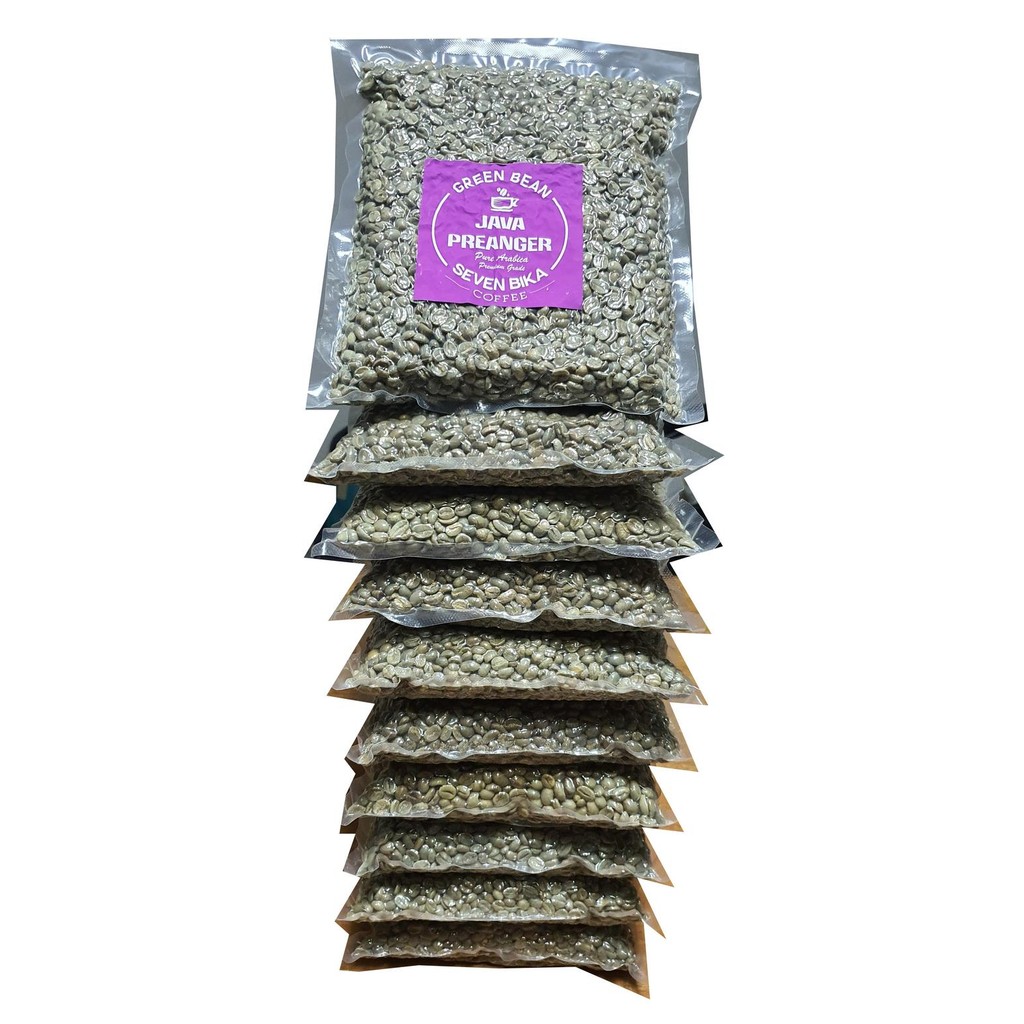 

Bid Coffee - Java Preanger Green Beans [Biji Mentah] Grade1 2.5 Kg