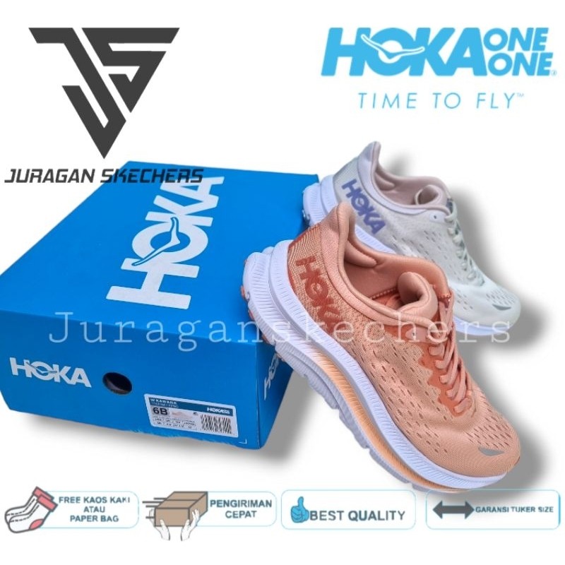 SEPATU HOKA KAWANA WOMEN/HOKA KAWANA WOMEN/SEPATU LARI WANITA/SEPATU RUNNING WANITA/SEPATU HOKA