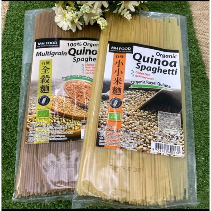 

Terlaris- Mh Food Gluten Free Organic 100% Quinoa Spaghetti 200G