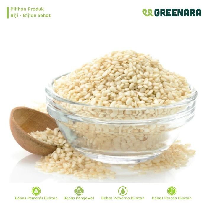 

Terlaris- Wijen Putih Panggang 1 Kg / Roasted White Sesame Seed