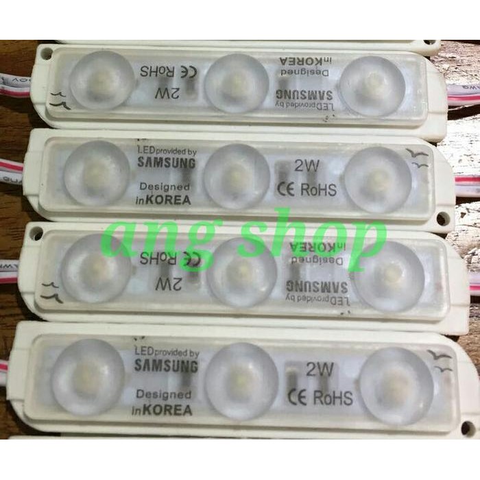 LED MODUL 3030 3 LED 2 WATT TIPE 7818 MODUL LED SAMSUNG 3 MATA 3030 2W TERMURAH