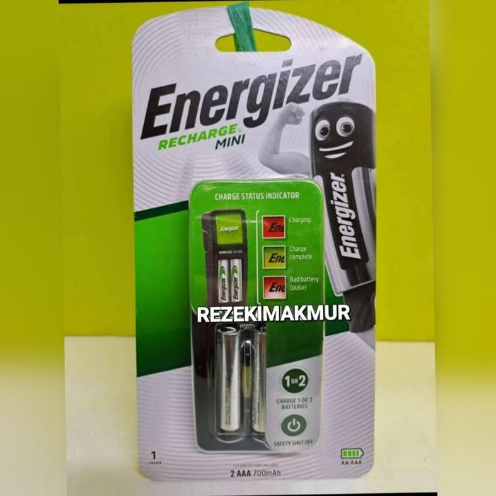 ALAT CHAS BATERAI CHARGE ENERGIZER MAXI RECHARGE A3 700MAH / A2 2000MAH 1PCS GRATIS ONGKIR