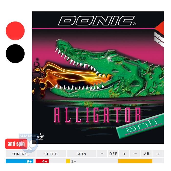 Donic Alligator Anti Karet Pingpong Anti Spin