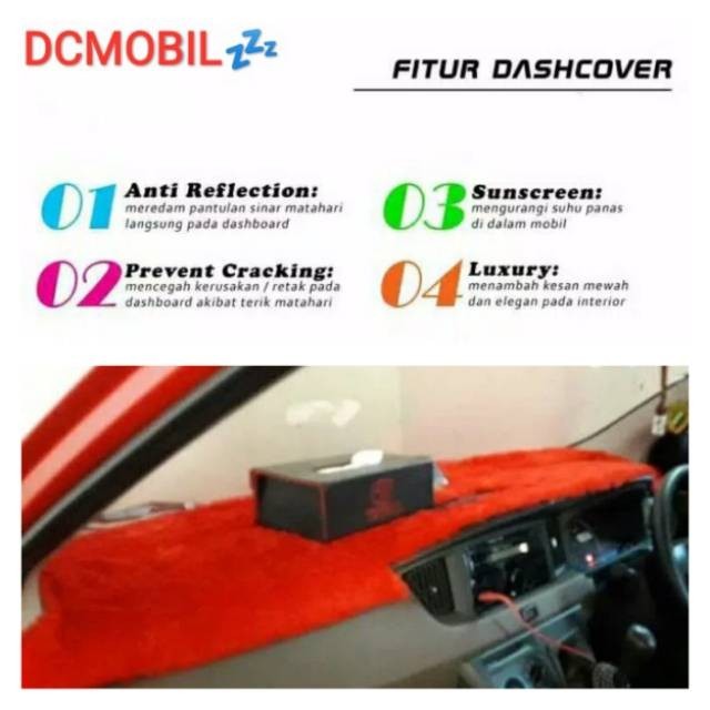 [Expert] Cover Dashboard Mitsubishi Xpander Bulu Rasfur