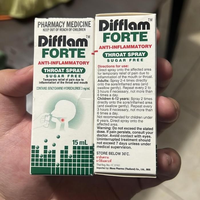 Difflam Forte Throat Spray