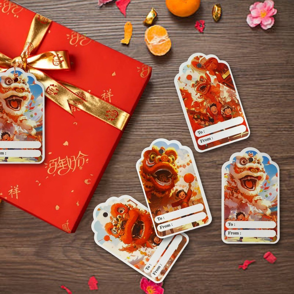 

Hangtag Label 124 125 126 127 Hangtag Label Edisi Imlek Hiasan Box Kue Gantungan Box (1 Bal 500