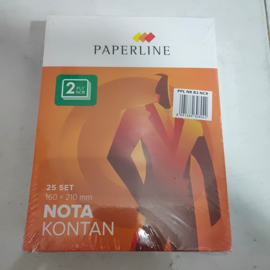 

Nota Kontan Besar Rangkap 2 Ply Paperline isi 10 Buku