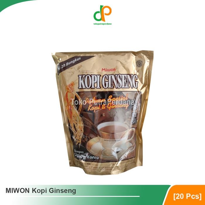 

KOPI Ginseng Miwon (20 Sachet)