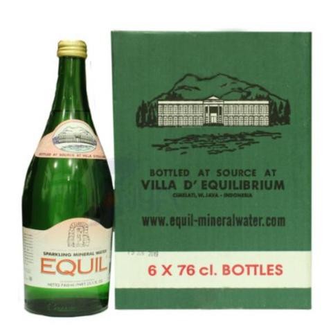 

EQUIL SPARKLING NATURAL MINERAL WATER 760ML / AIR SODA 760 ML