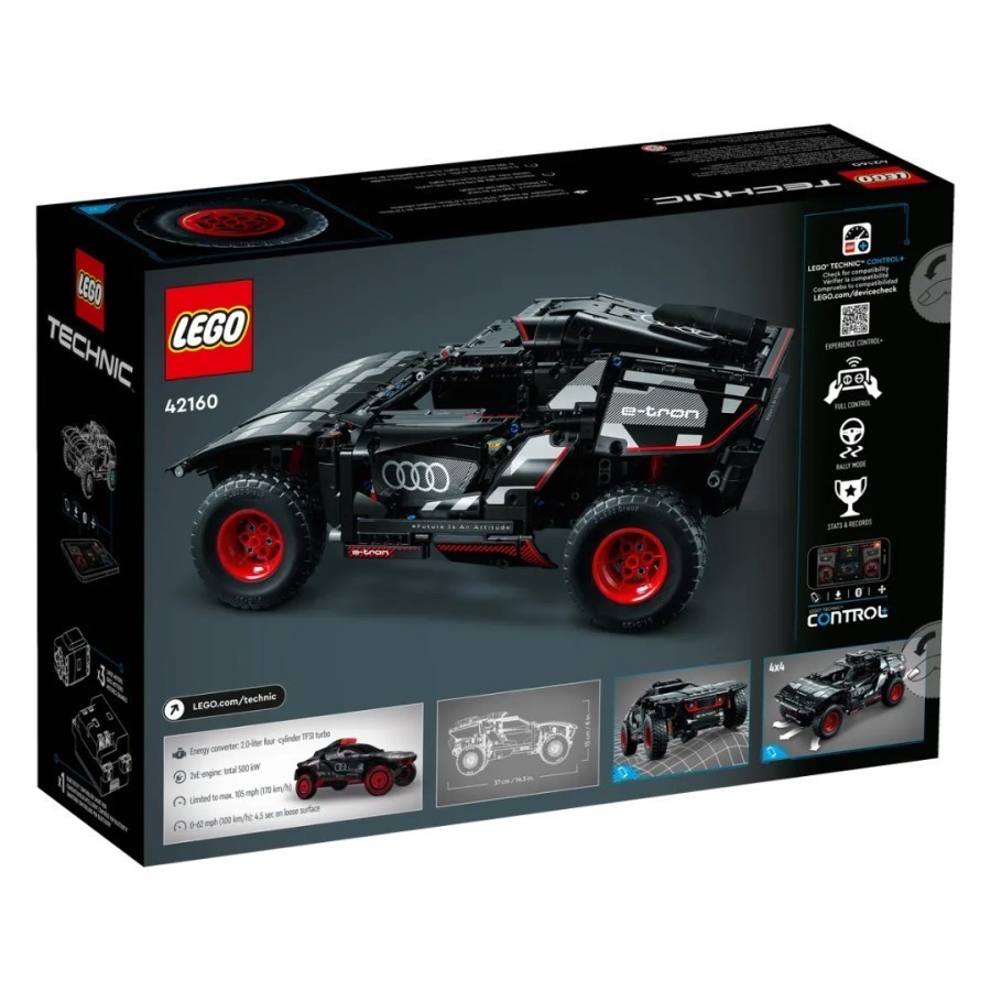 NEW SALE TERMURAH LEGO 42160 TECHNIC AUDI RS Q E-TRON MAINAN MOBIL REMOTE CONTROL READYY READY