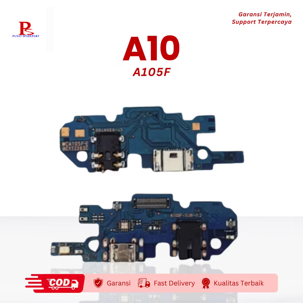 PAPAN CAS SAMSUNG A10 (A105F) | KONEKTOR CAS HP | PAPAN PCB | PAPAN KONEKTOR | PAPAN CHARGER | PAPAN