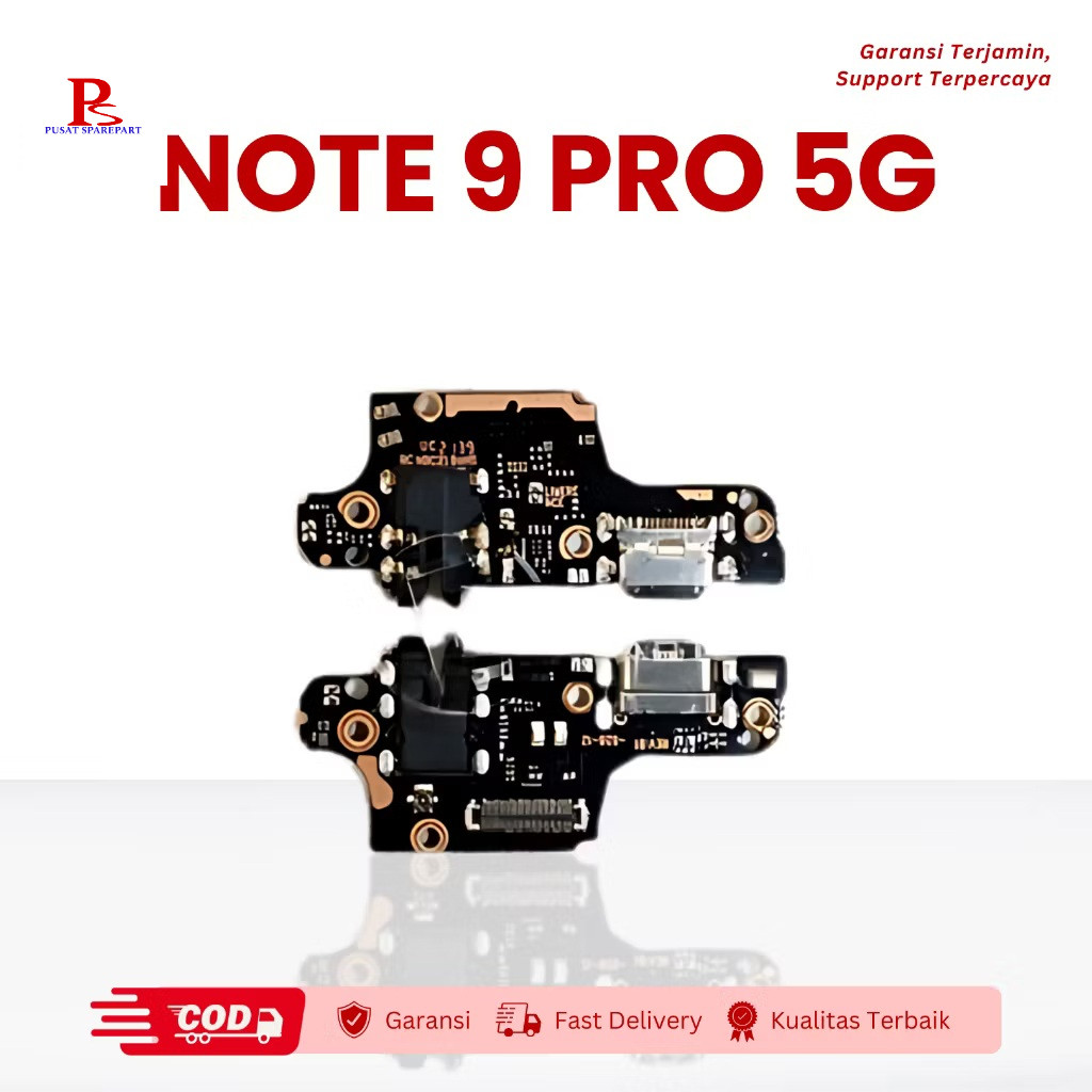 PAPAN CAS XIAOMI REDMI NOTE 9 PRO 5G | KONEKTOR CAS HP | PAPAN PCB | PAPAN KONEKTOR | PAPAN CHARGER 