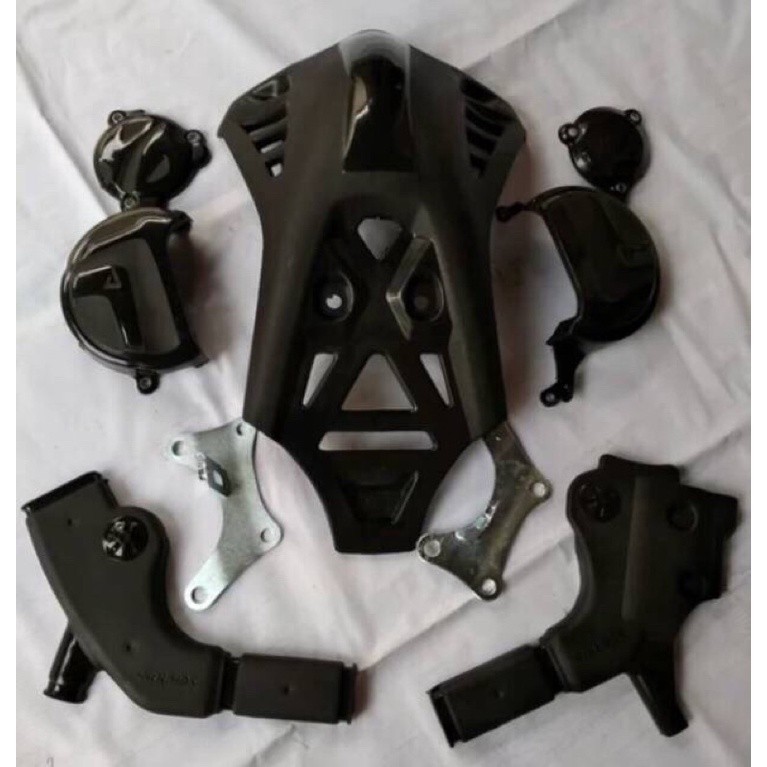 cover mesin klx / d-tracker cover rangka cover mesin klx dtracker