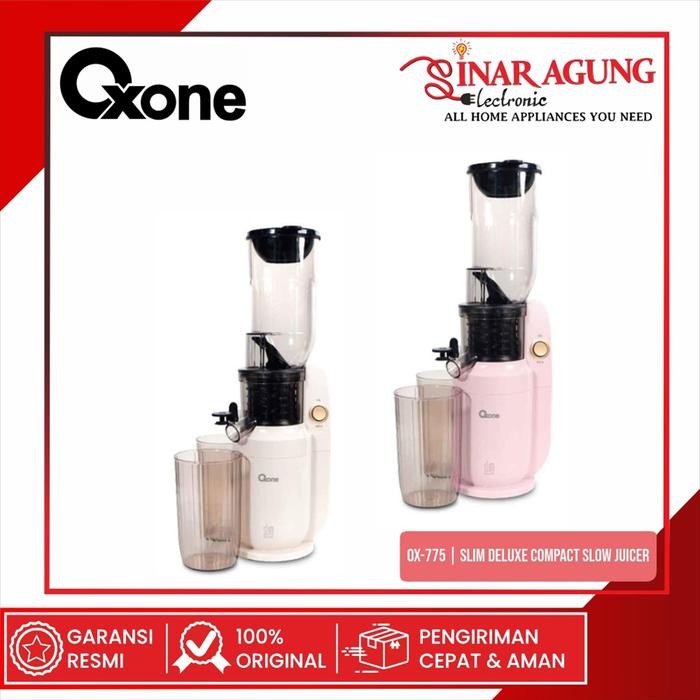 OXONE OX-775 / OX775 SLIM DELUXE COMPACT SLOW JUICER - 100% ORI