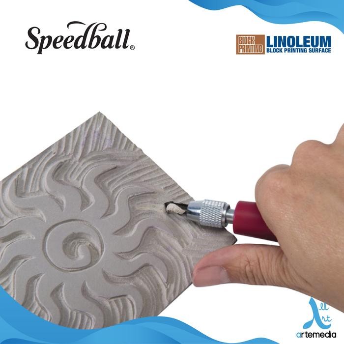 

HOT SALE! Karet Lino Cukil Speedball Linoleum Block Printing Surface Printmaking
