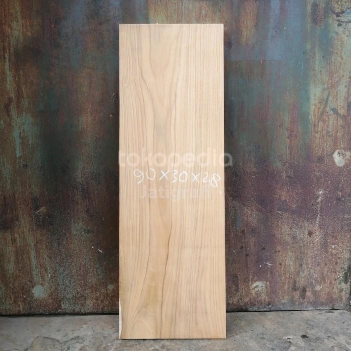 

PROMO! Papan Kayu Jati Perhutani Asli 100x30x2cm