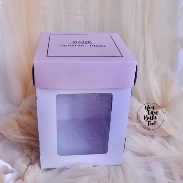 

Happy- Cake Box 25x25x35cm