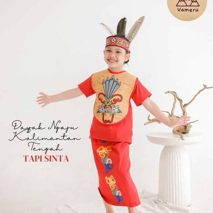 DISKON BAJU AANAK DAYAK NGAJU PEREMPUAN KALIMANTAN TENGAH READY STOCK