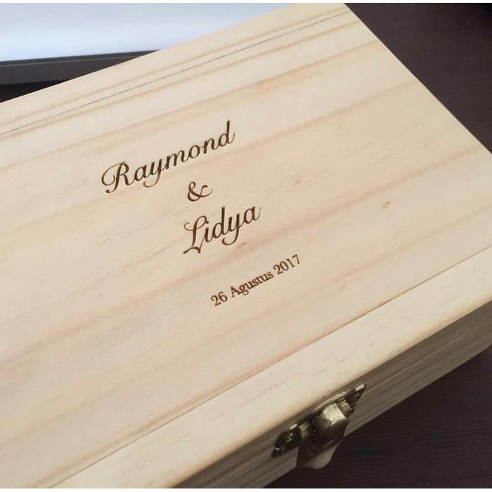 

Pesta- GRAFIR BOX / MARKING BOX KAYU / MARKING KOTAK KADO